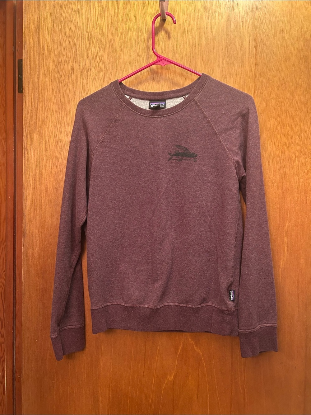 Patagonia Men's Crewneck Sweatshirt - Wine/Burgundy